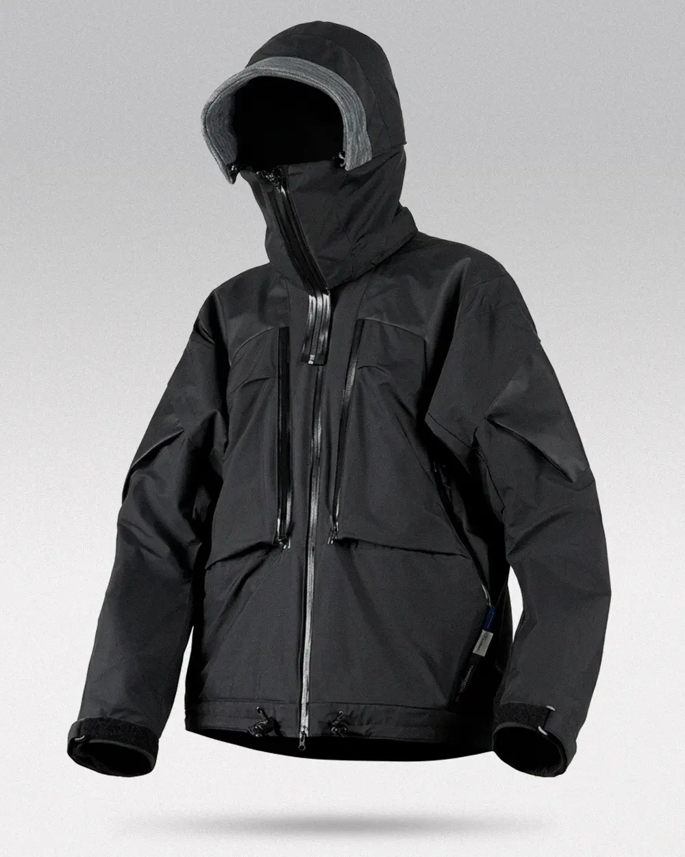 3-in-1 Hard Shell Techwear Jacket "Fortress" - Image 10