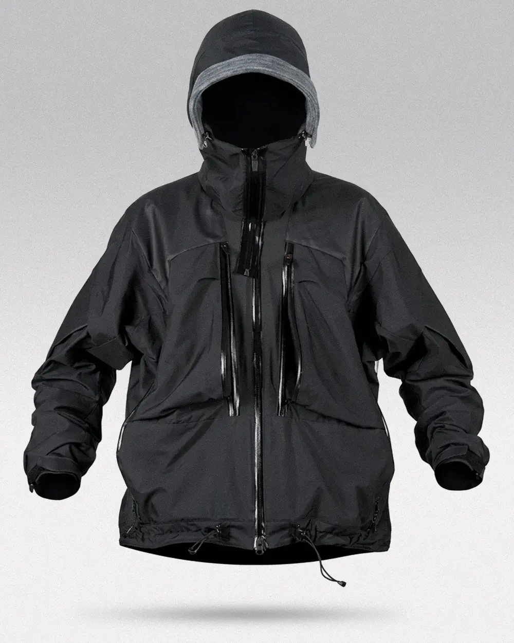 3-in-1 Hard Shell Techwear Jacket "Fortress" - Image 13