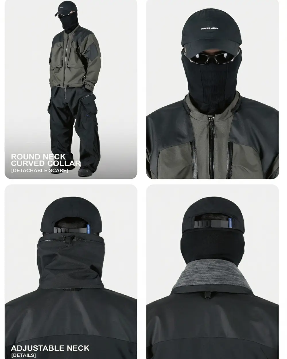 3-in-1 Hard Shell Techwear Jacket "Fortress" - Image 19
