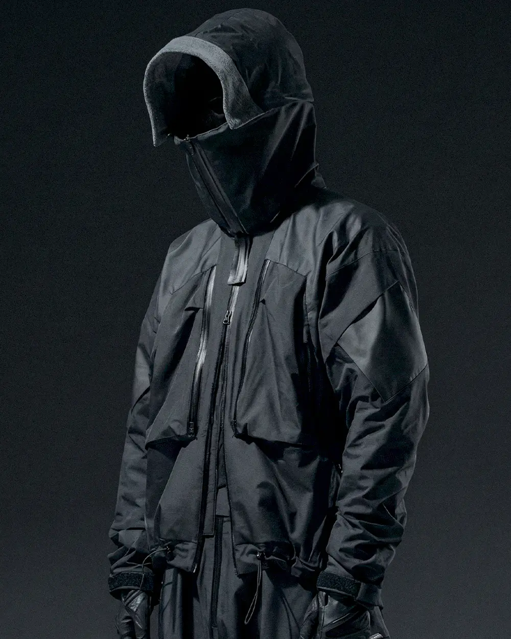3-in-1 Hard Shell Techwear Jacket "Fortress" - Image 2