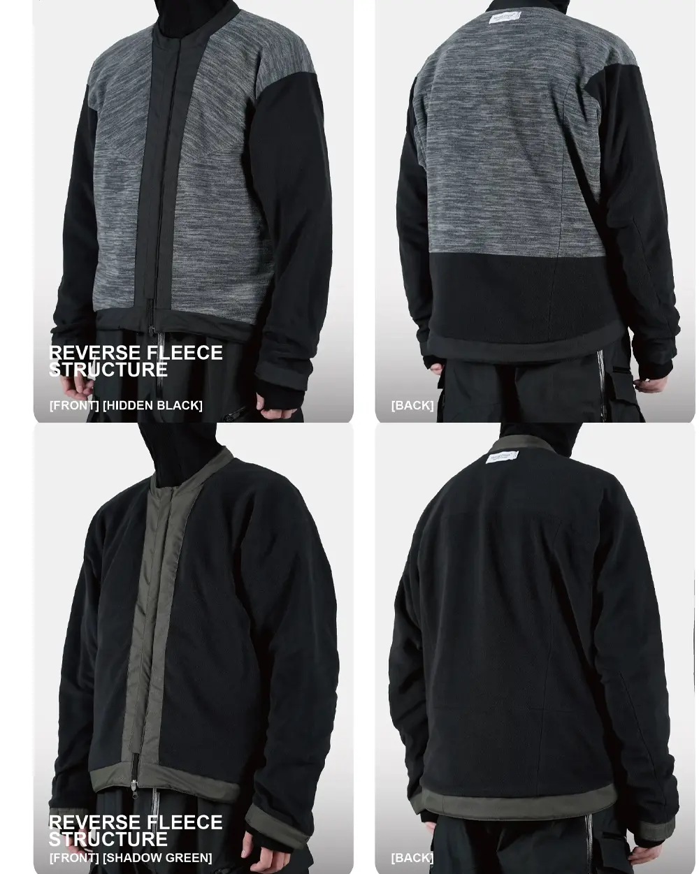 3-in-1 Hard Shell Techwear Jacket "Fortress" - Image 20