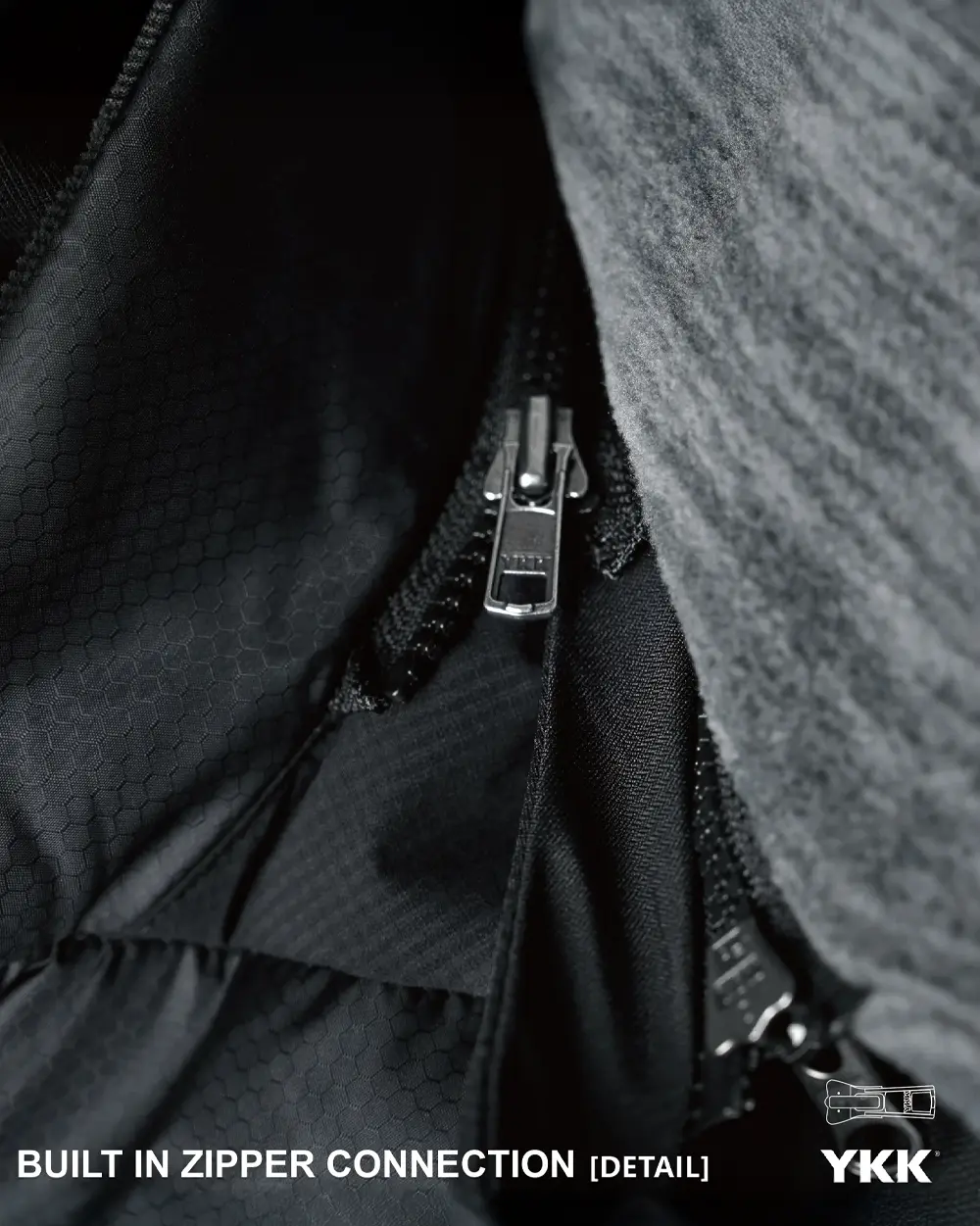 3-in-1 Hard Shell Techwear Jacket "Fortress" - Image 27