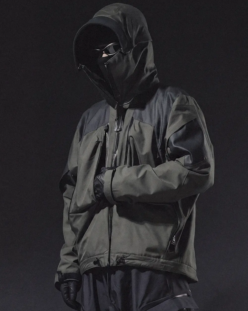 3-in-1 Hard Shell Techwear Jacket "Fortress" - Image 4