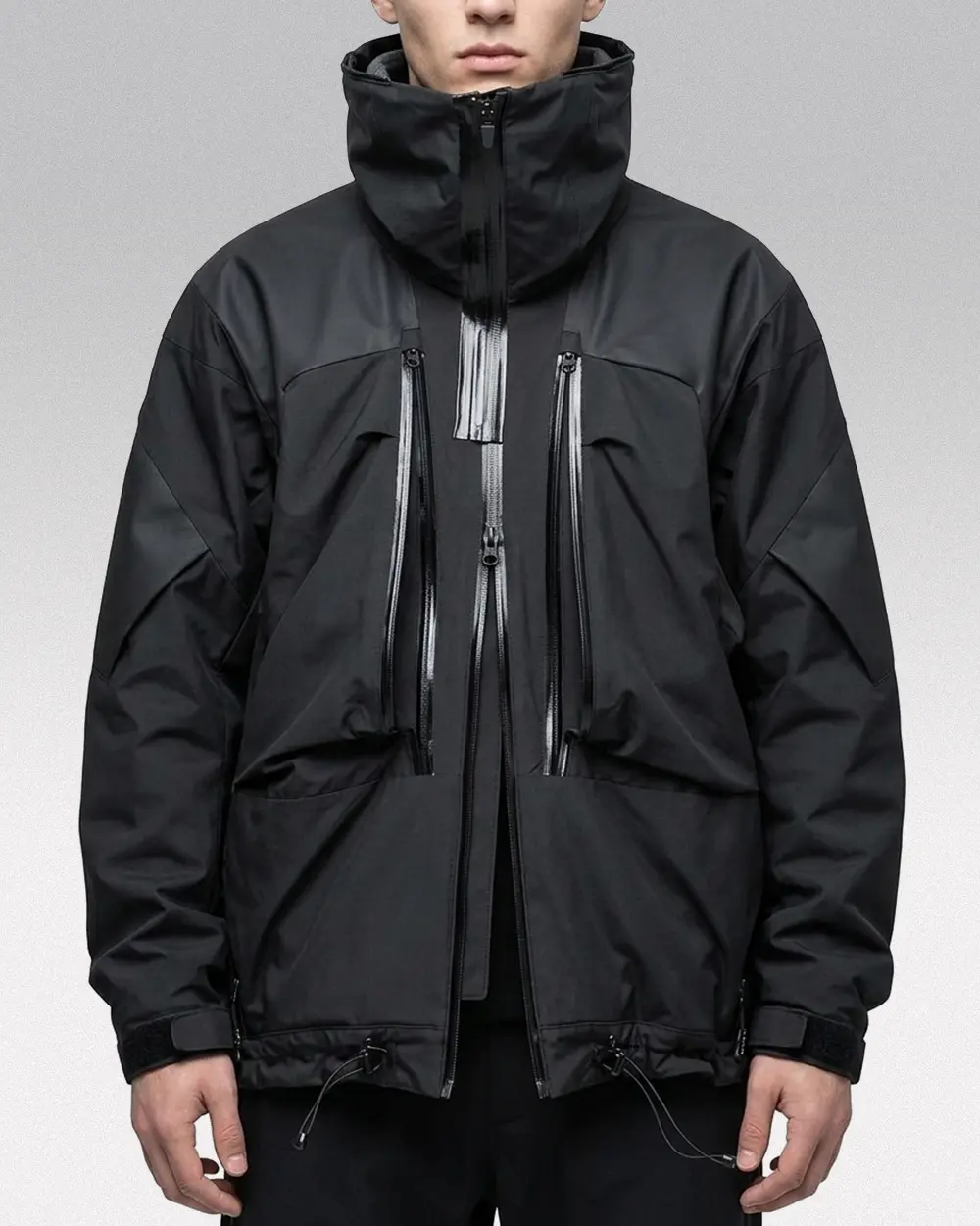 3-in-1 Hard Shell Techwear Jacket "Fortress" - Image 5