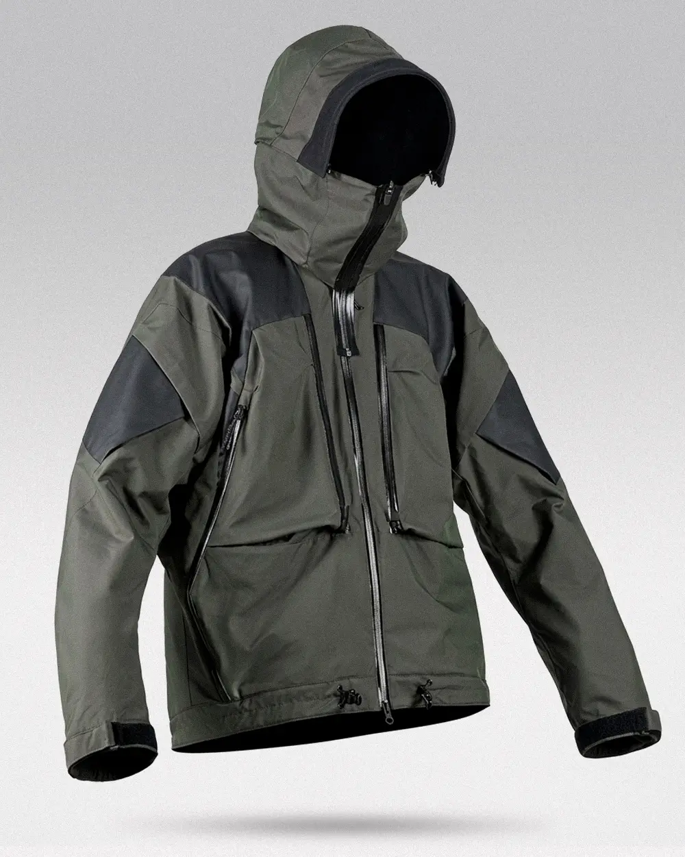 3-in-1 Hard Shell Techwear Jacket "Fortress" - Image 7