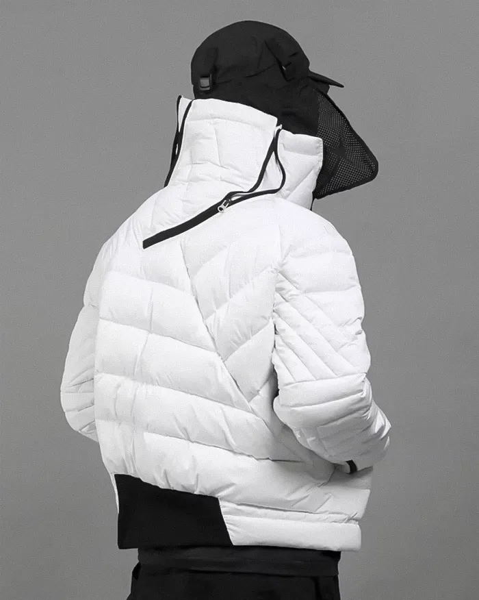Asymmetrical down jacket "Yashima" - Image 2