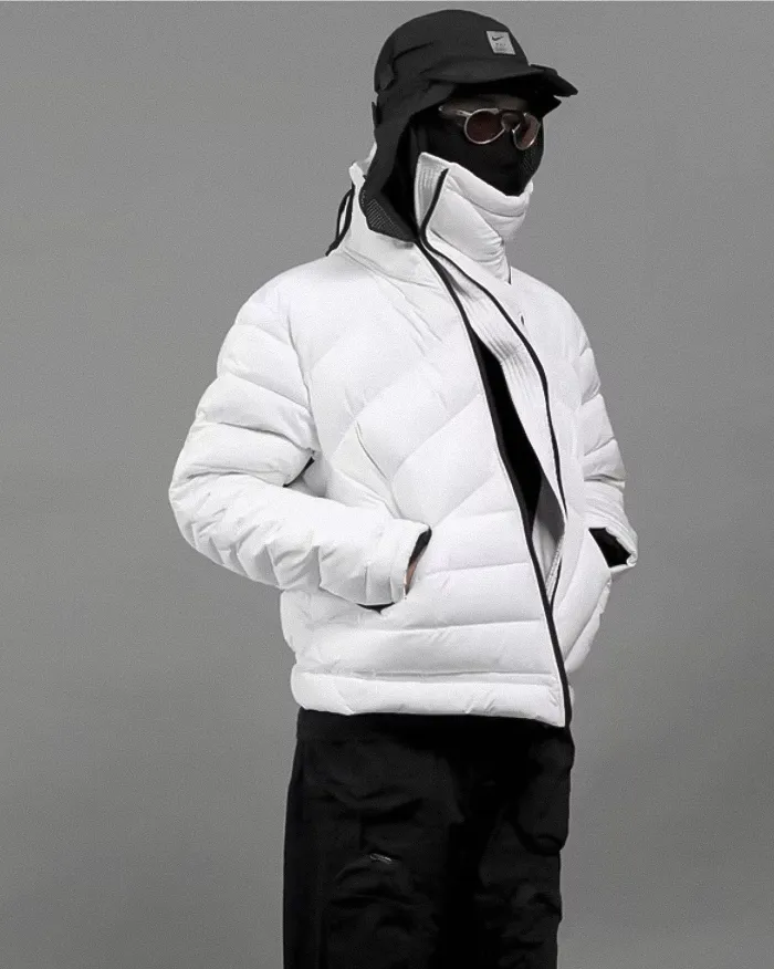 Asymmetrical down jacket "Yashima" - Image 6