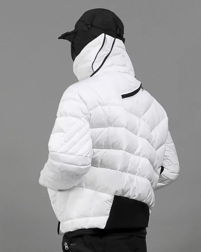 Asymmetrical down jacket "Yashima" - Image 9