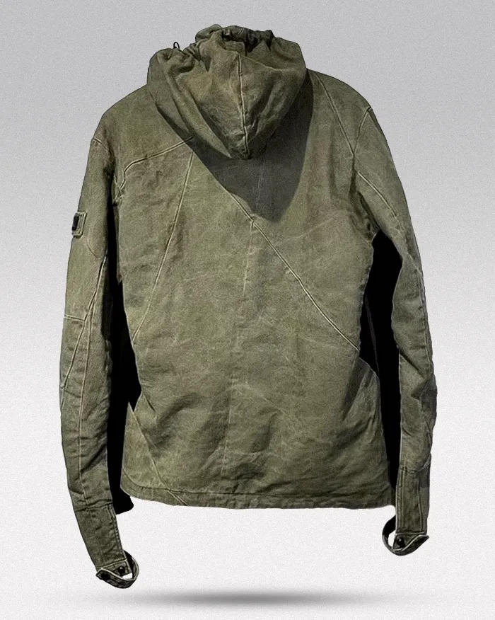 Asymmetrical military jacket "Ikusei" - Image 10