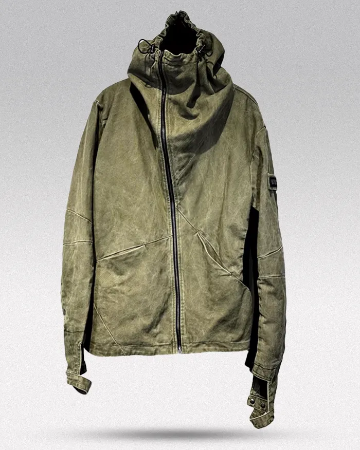 Asymmetrical military jacket "Ikusei" - Image 11