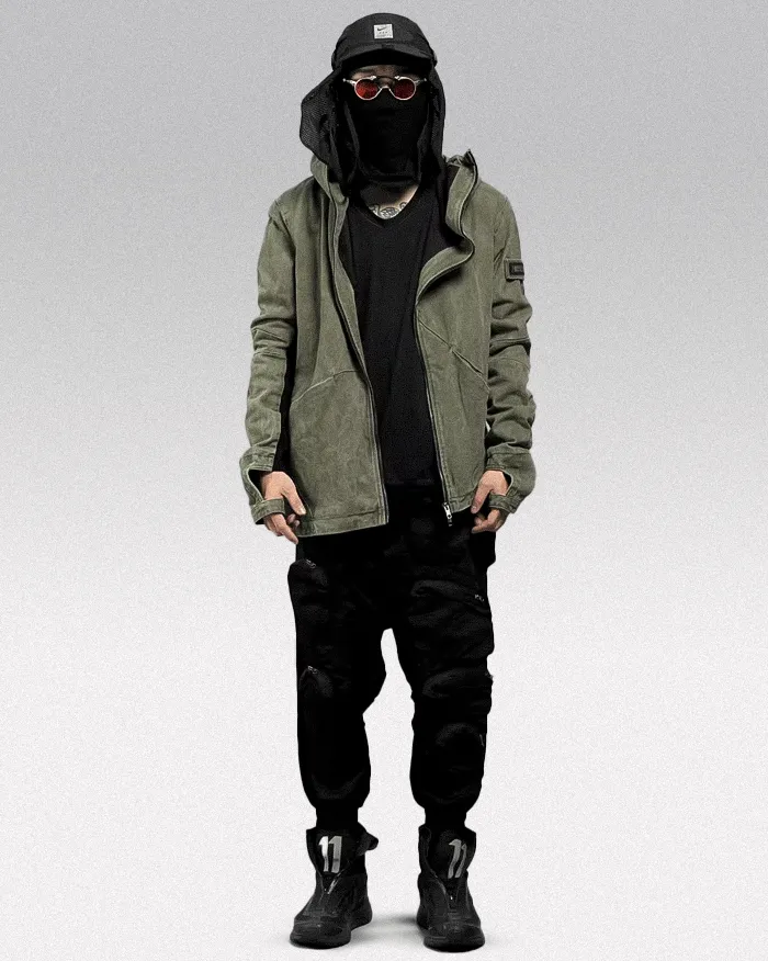 Asymmetrical military jacket "Ikusei" - Image 5