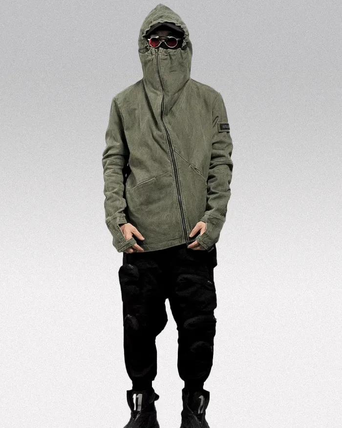 Asymmetrical military jacket "Ikusei" - Image 8