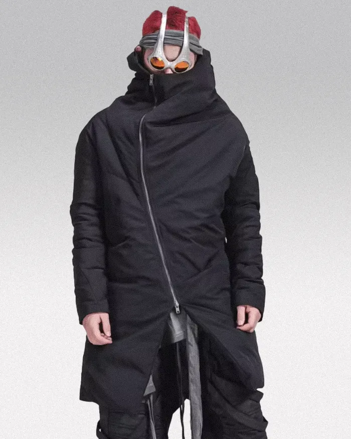 Asymmetrical zip down jacket "Namega" - Image 10