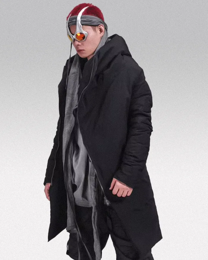 Asymmetrical zip down jacket "Namega" - Image 5