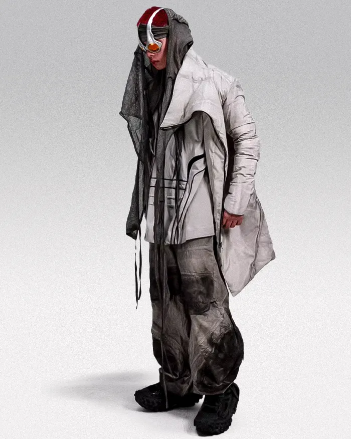 Asymmetrical zip jacket "Kotoga" - Image 10