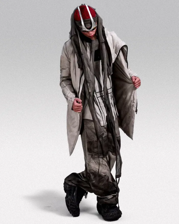 Asymmetrical zip jacket "Kotoga" - Image 11
