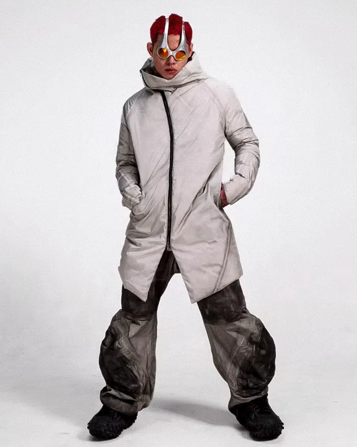 Asymmetrical zip jacket "Kotoga" - Image 5