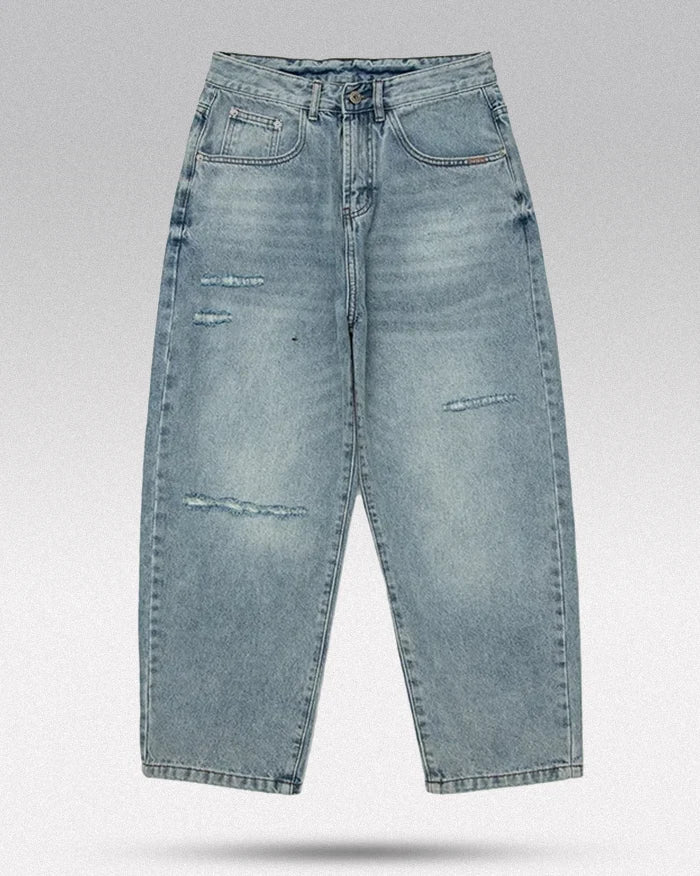 Baggy blue jeans men's "Miyoshi" - Image 2