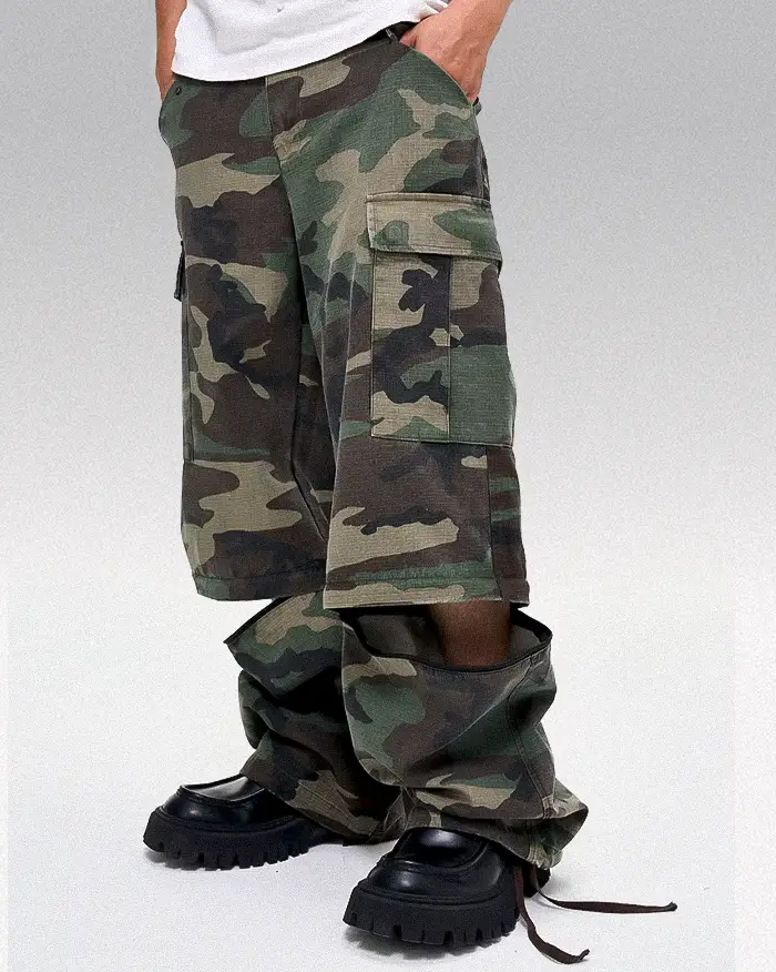 Baggy camouflage pants "Riyama"