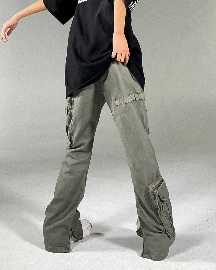 Baggy cargo pants y2k "Hakui" - Image 4