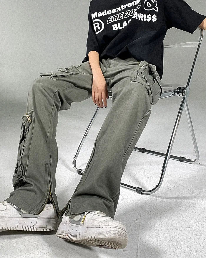 Baggy cargo pants y2k "Hakui" - Image 7