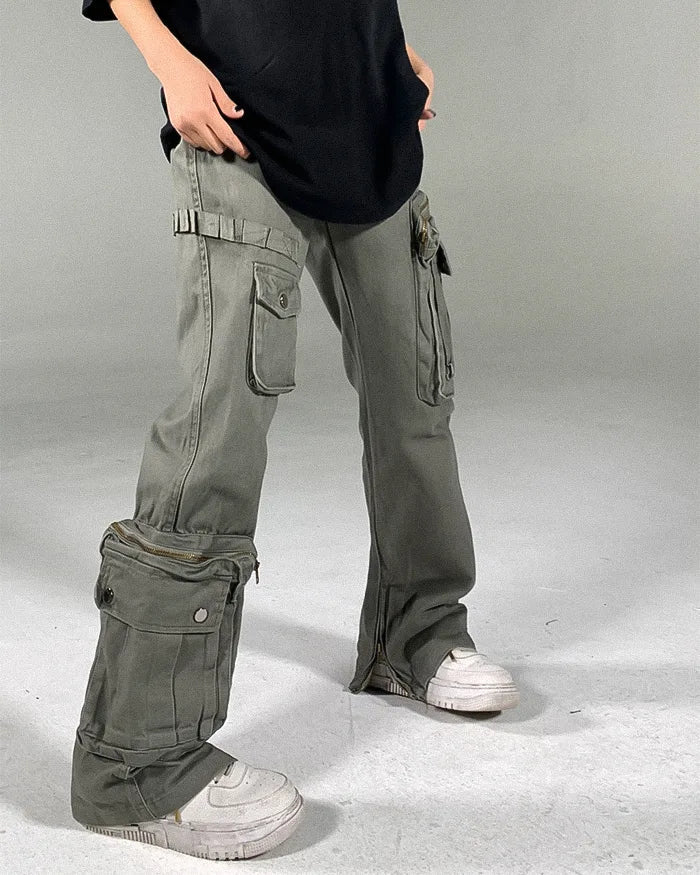 Baggy cargo pants y2k "Hakui" - Image 8