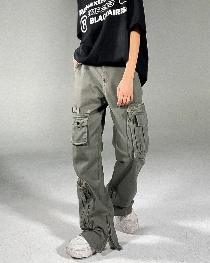 Baggy cargo pants y2k "Hakui" - Image 9