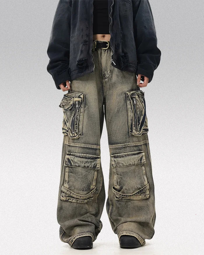 Baggy jeans men y2k "Chinaka" - Image 3