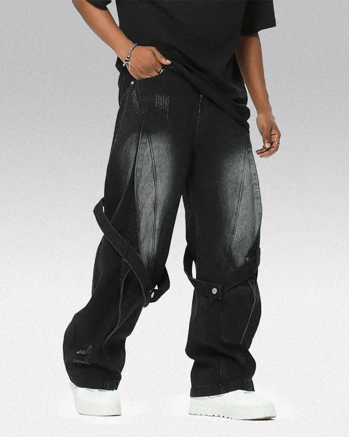 Baggy jeans men's y2k "Kumirai" - Image 3