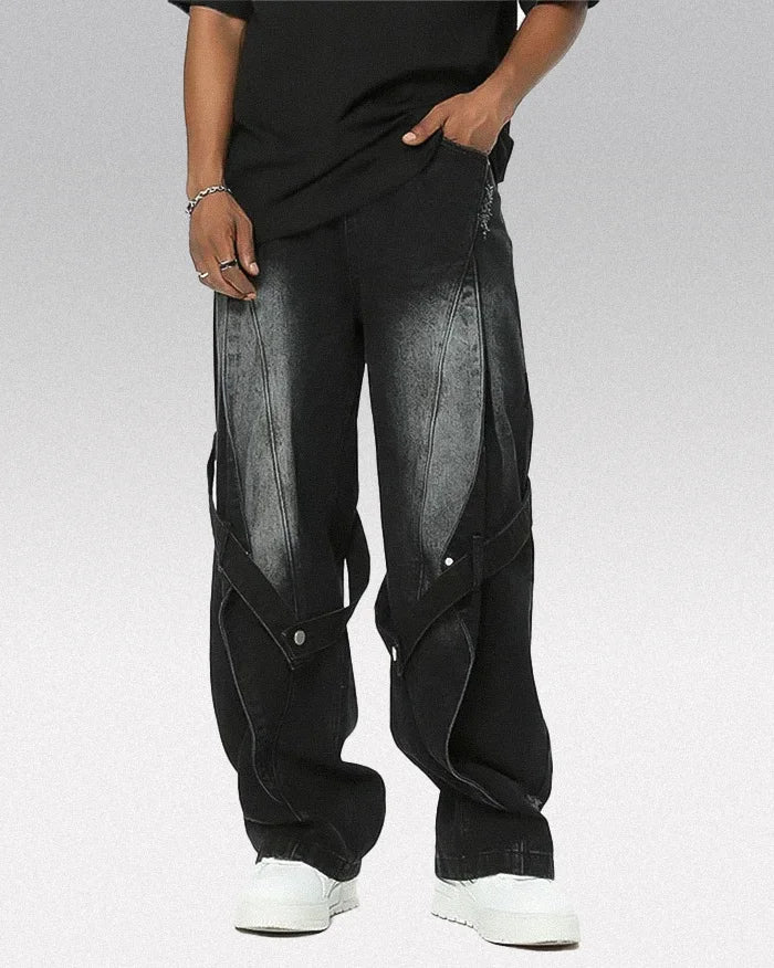 Baggy jeans men's y2k "Kumirai" - Image 4