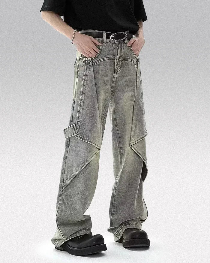Baggy jeans Y2k men "Omitama" - Image 3