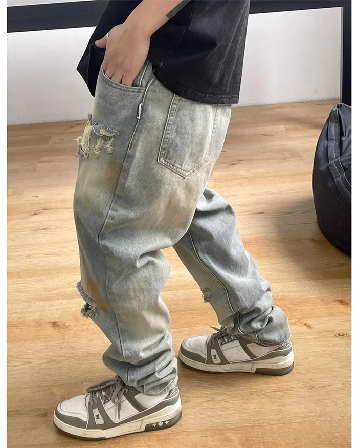 Baggy ripped jeans "Mihara" - Image 2
