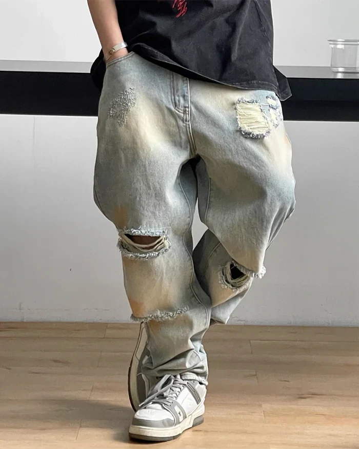 Baggy ripped jeans "Mihara" - Image 7