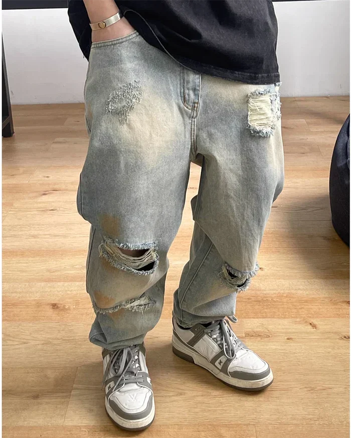 Baggy ripped jeans "Mihara" - Image 8
