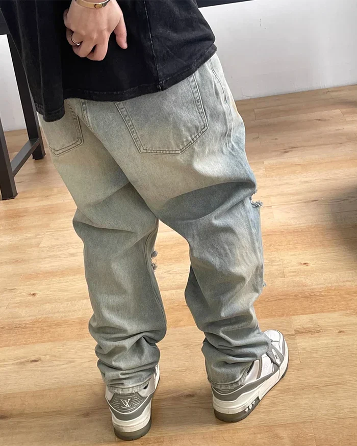 Baggy ripped jeans "Mihara" - Image 9