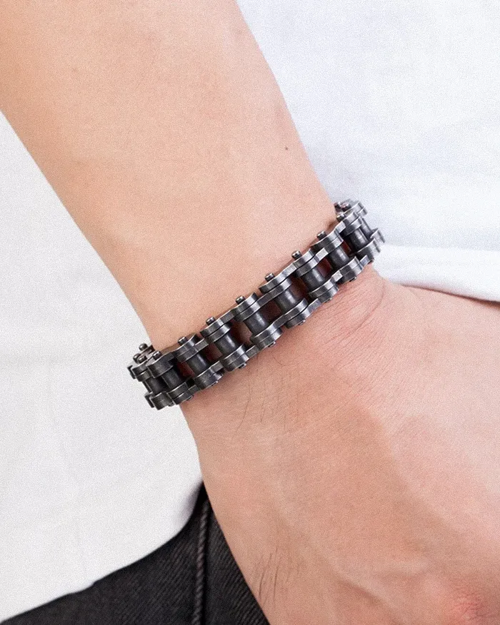 Bicycle Chain Bracelet "Shaze" - Image 6