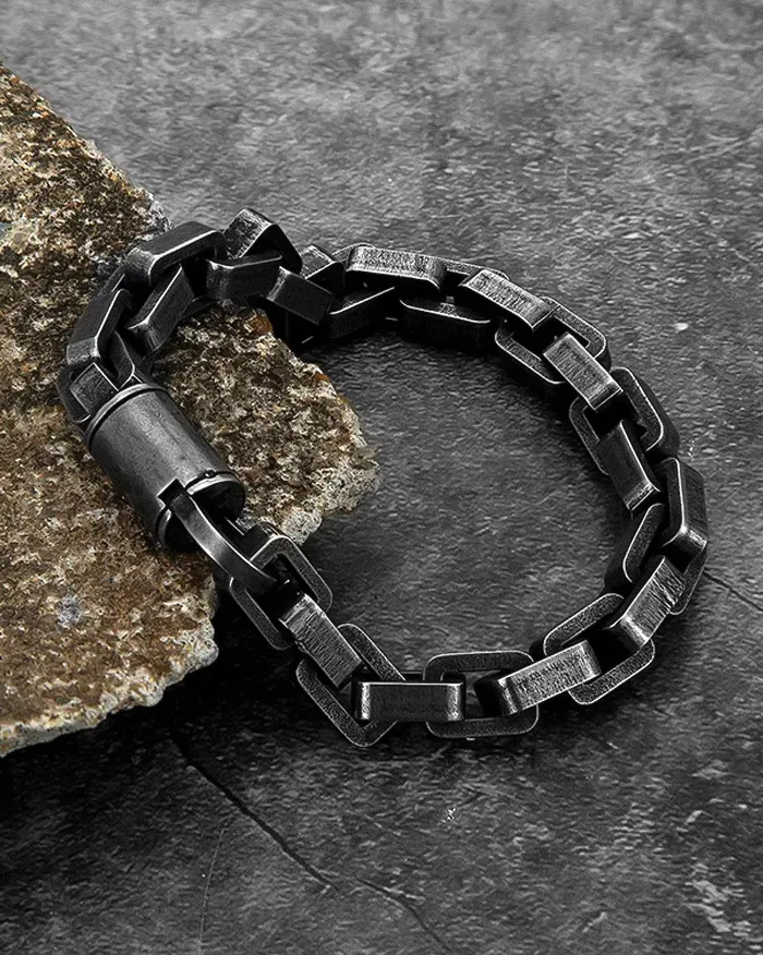 Bike chain bracelet men's "Quade" - Image 4