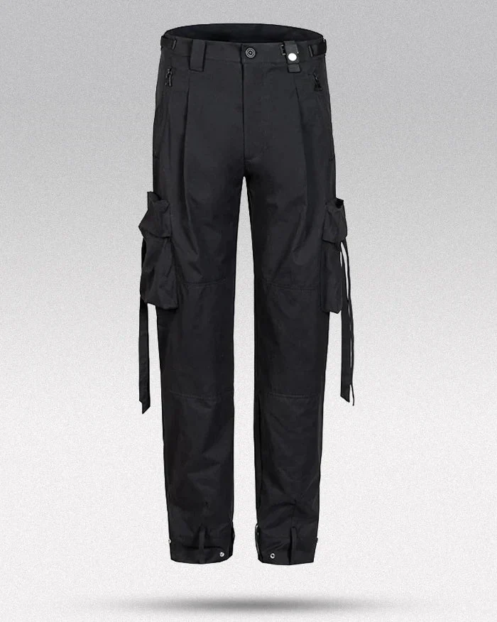 Black cargo pants "Annaka" - Image 3