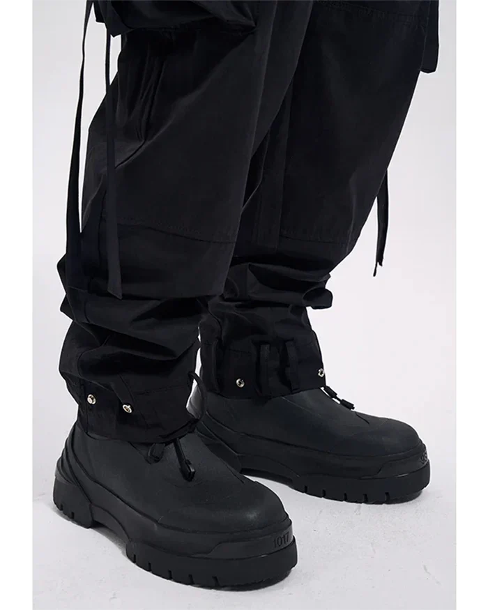Black cargo pants "Annaka" - Image 5