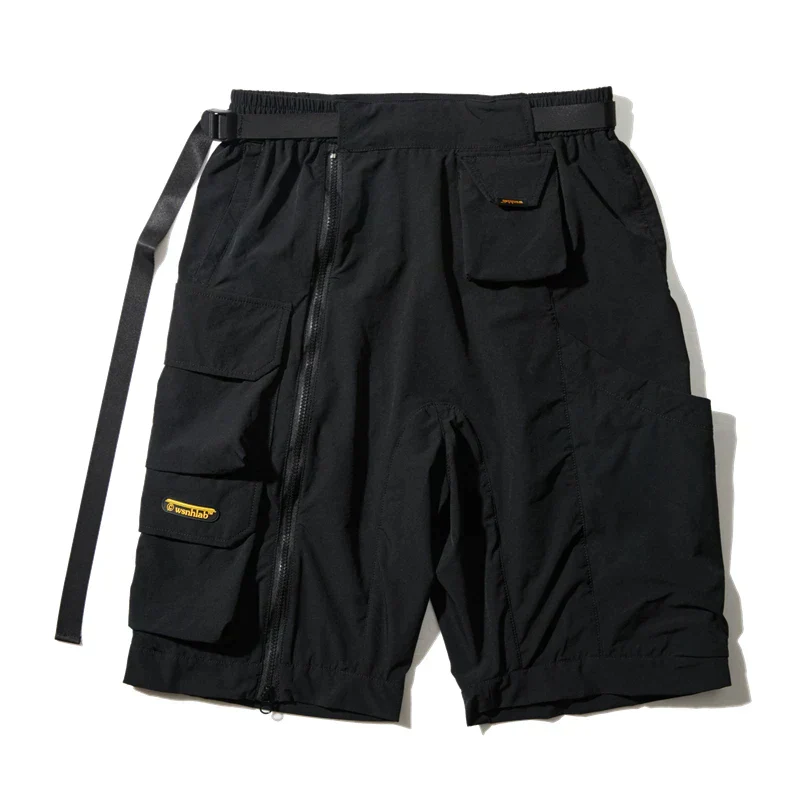 Black Cargo Shorts Men "Michika" - Image 4