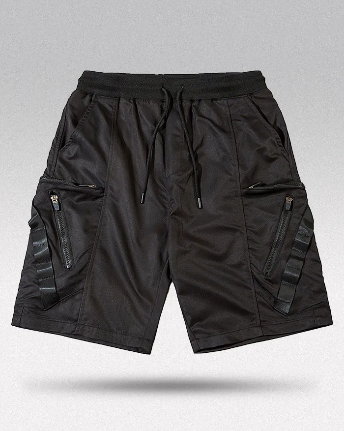 Black cargo shorts mens "Wabashi" - Image 2