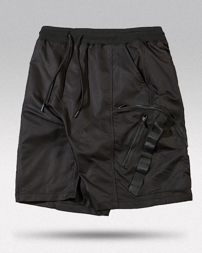Black cargo shorts mens "Wabashi" - Image 4