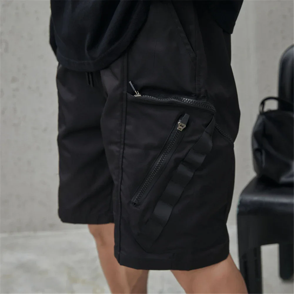 Black cargo shorts mens "Wabashi" - Image 6