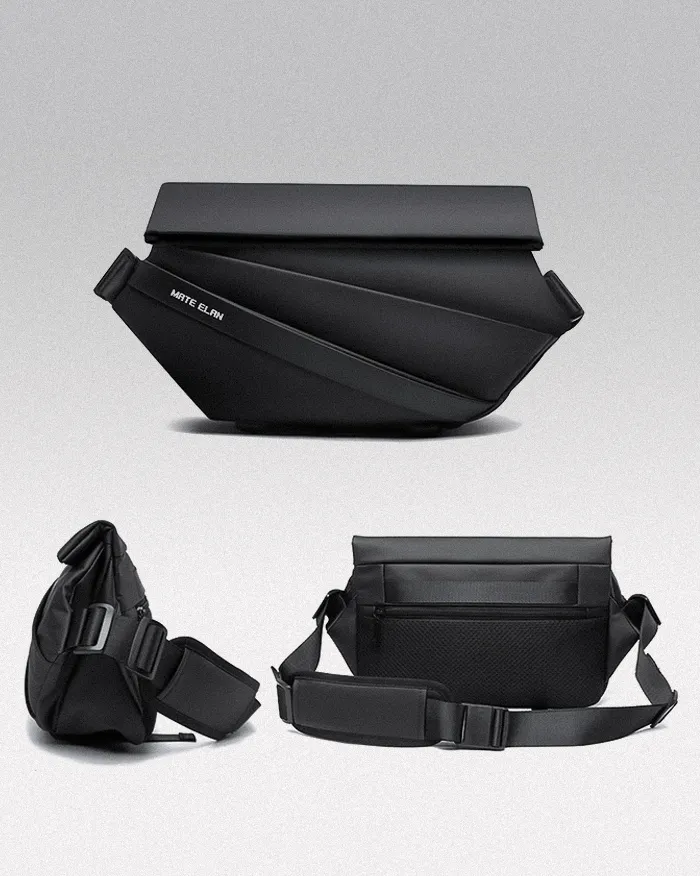 Black crossbody bag "Uki" - Image 4