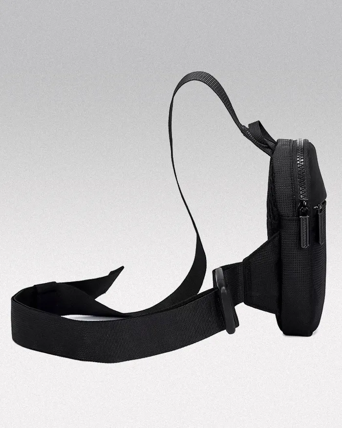 Black crossbody sling bag "Kodayo" - Image 10