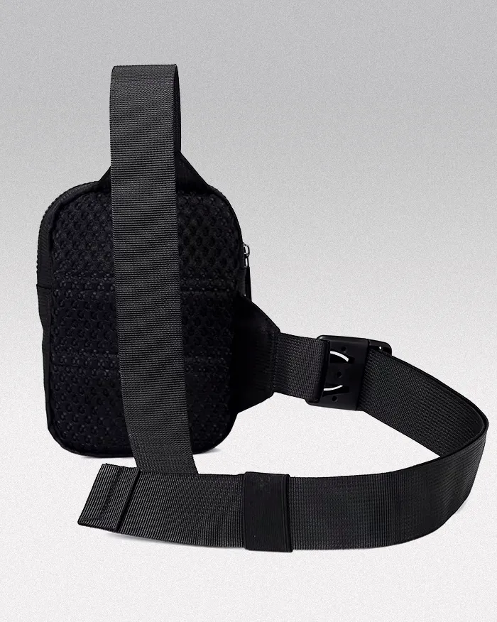 Black crossbody sling bag "Kodayo" - Image 8