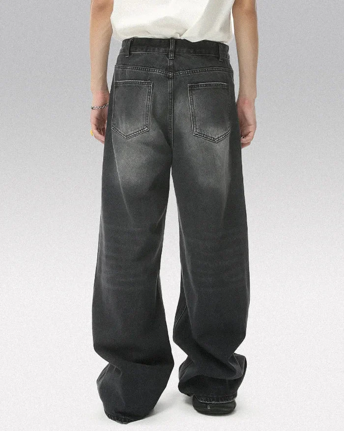 Black distressed jeans "Aira" - Image 2