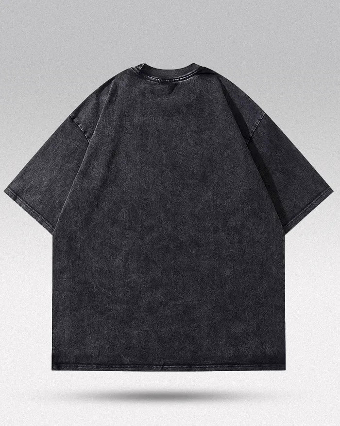 Black graphic tee "Obsid" - Image 2
