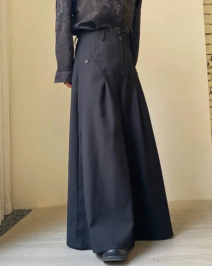 Black Hakama Pants "Koyama" - Image 7