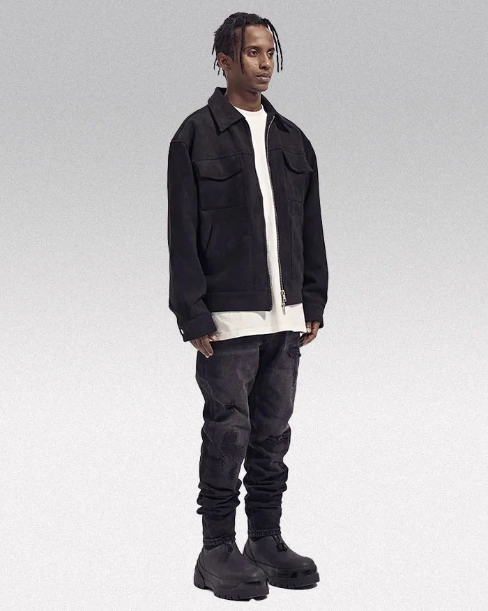 Black jeans y2k "Komatsu" - Image 6